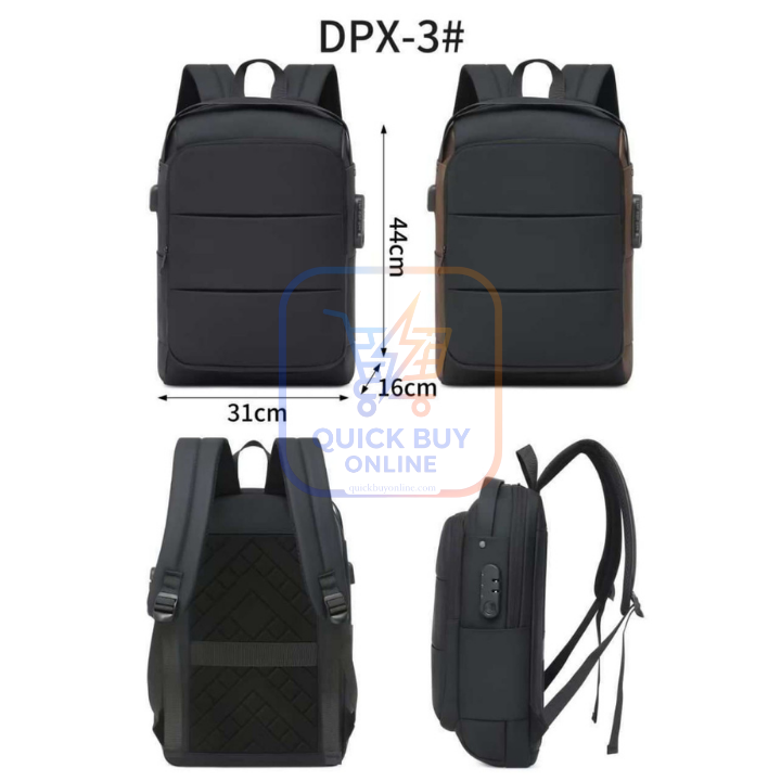 Anti Theft USB Charging Laptop Backpack
