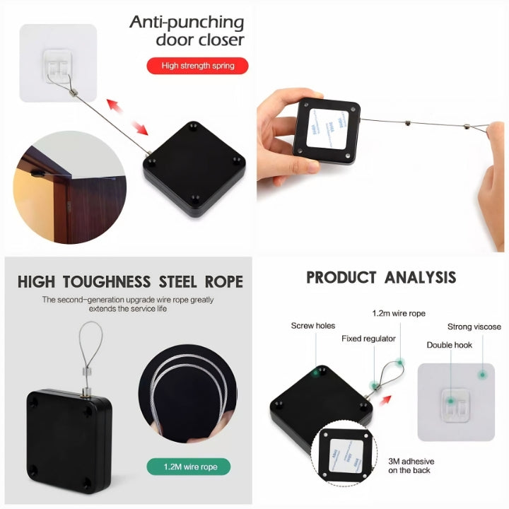 Automatic Self Adhesive Door Closer