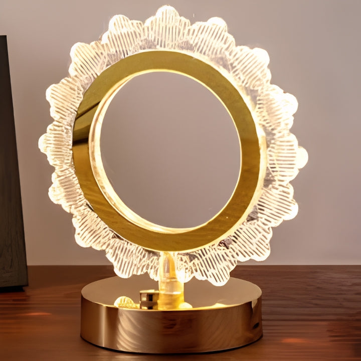 Crystal LED Table Lamp Decorative Night Light