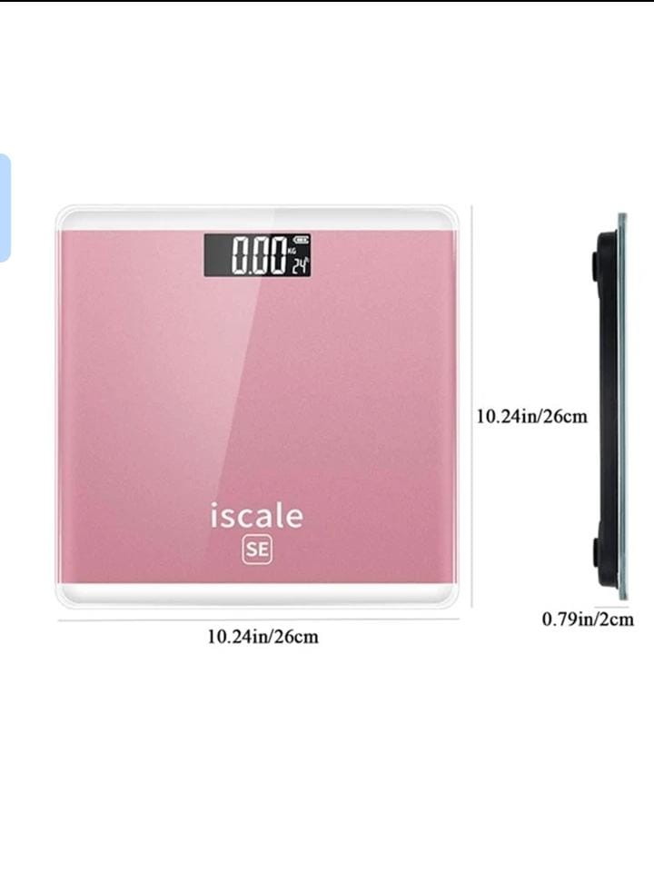 Digital LCD Bathroom Body Weighing Scale