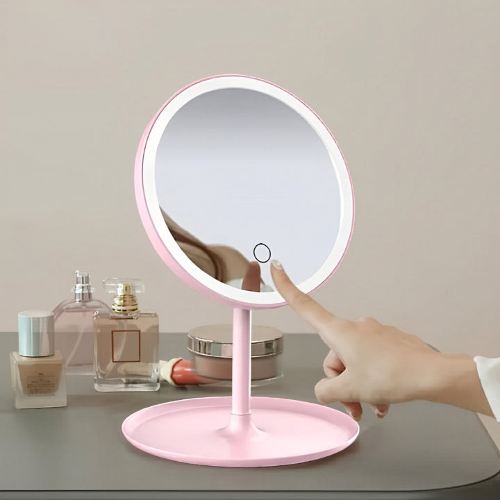 LED Touch Vanity Makeup Mirror with Stand