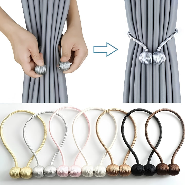 Magnetic Decorative Curtain Tieback Clips