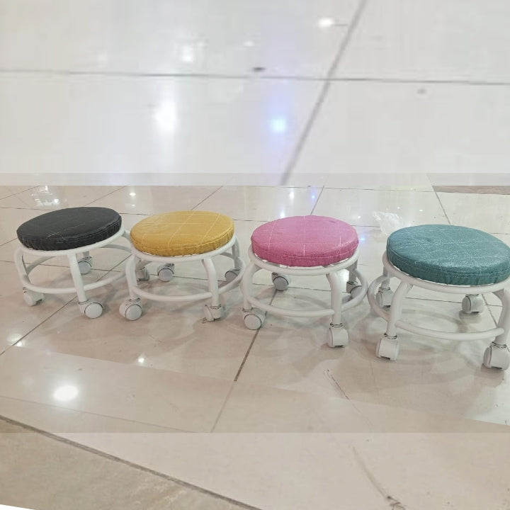 Portable Rolling Stool Chair with Wheels