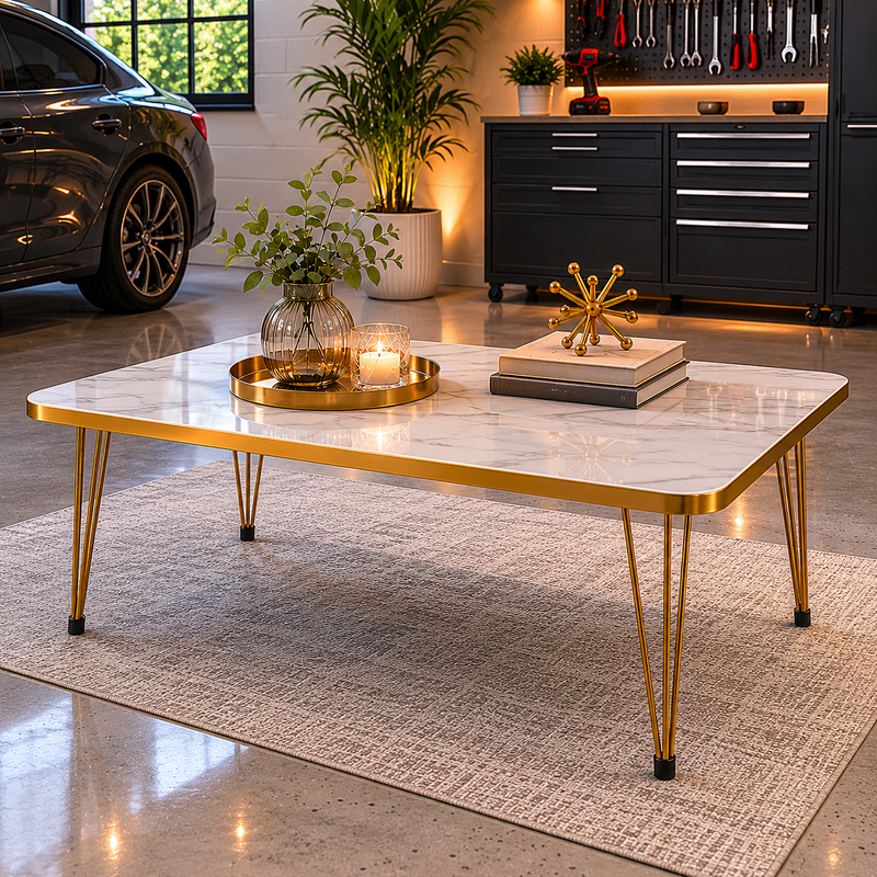 Luxury UV Gloss Center Coffee & Decor Table