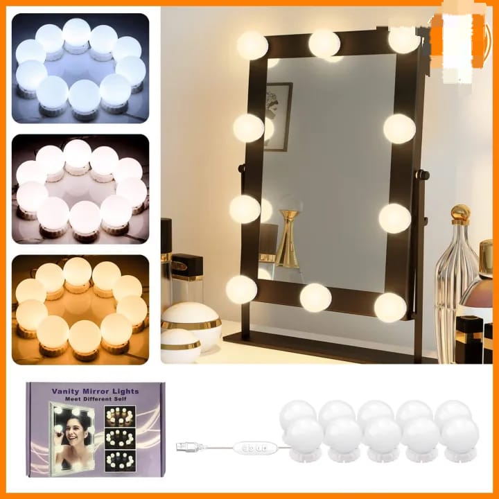 Hollywood Style LED Vanity Mirror Light Kit