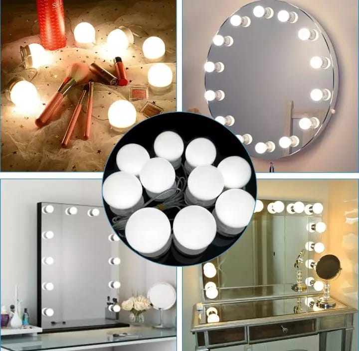 Hollywood Style LED Vanity Mirror Light Kit
