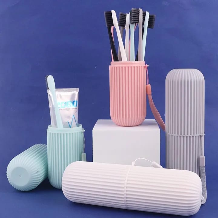 Portable Travel Toothbrush Holder Organizer Case